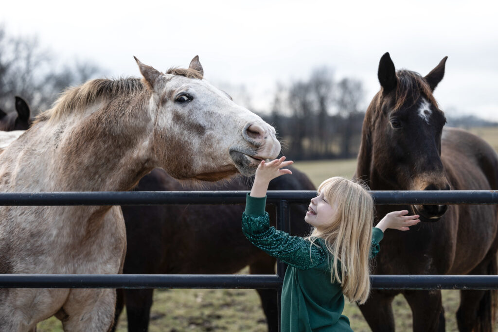 So you want to book a session? How about capturing a beautiful moment with a client and their horse during a photo session. 